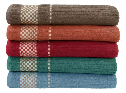 Imagem de 5 Toalha Banho Banhao Gigante Encorpada Seca Rapido Premium