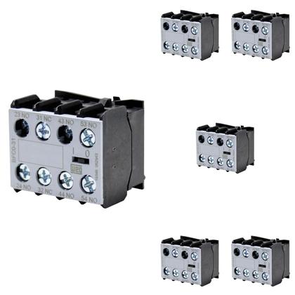Imagem de 6 Blocos Contato Auxiliar BFC0-31 WEG 3NA+1NF CWC 690v 60Hz