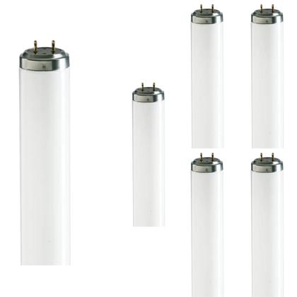 Imagem de 6 Lâmpadas Tubular Philips Fluorescente T8 4100k 16w Bivolt