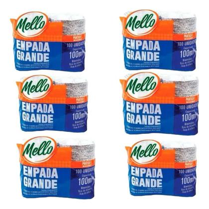 Imagem de 600x Formas Empada Grande 100ml Mello Descart. Promo (6pct)