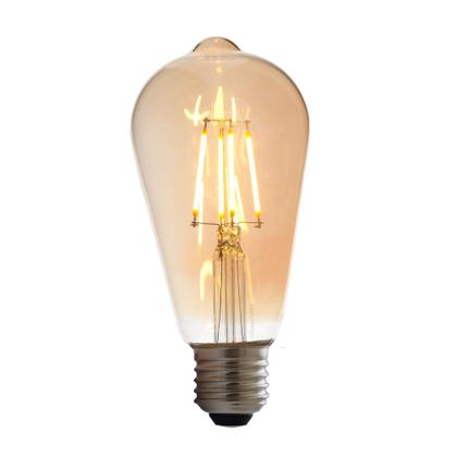 Imagem de 7X Lâmpada Filamento De Led Poptem St64 4W 110V