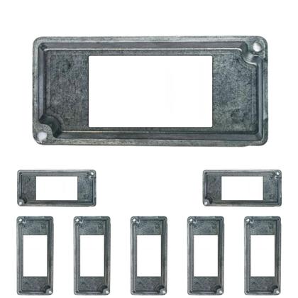 Imagem de 8 Tampa Condulete 3 Interruptor Tecla 1 Polegada Sieg