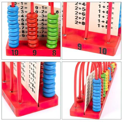Imagem de Ábaco Didático Escolar Matemática Aprender - Dm Toys