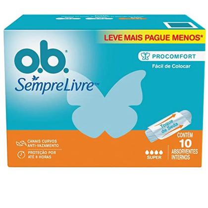 Imagem de Absorvente interno ob super com 10