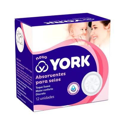 Imagem de Absorvente Para Seios York com 12 unidades