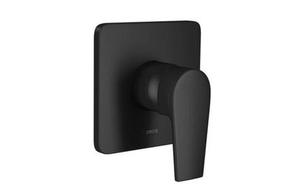 Imagem de Acabamento Monocomando Chuveiro Deca Level Black Matte 4993