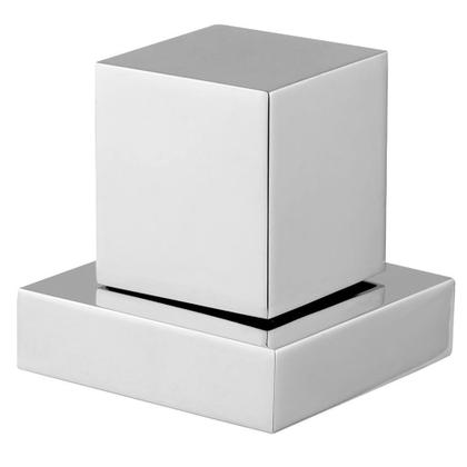 Imagem de Acabamento Quadrado Inox Para Registro Deca Cromado 1/2 3/4