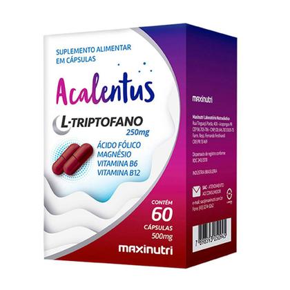 Imagem de Acalentus L-triptofano Bom Sono 60 Caps Maxinutri