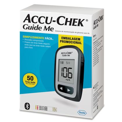 Imagem de Accu-Chek Guide Me Kit Monitor de Glicemia com 50 Tiras