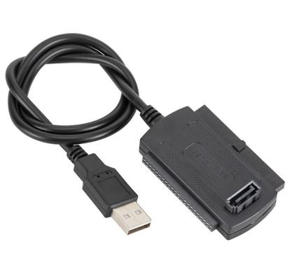 Imagem de Adaptador de cabo USB para IDE/SATA, com cabo de alimentação