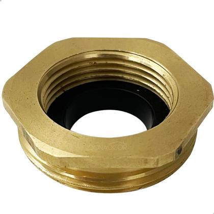 Imagem de Adaptador Para Válvula Rosca 7/8 Para Sifão Copo 1 1/4 Metal Encaixe Ralo Pia Cuba Banheiro Lavabo