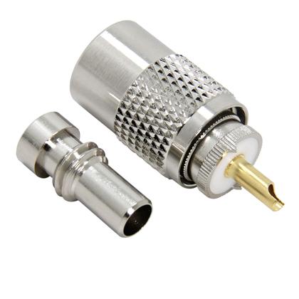 Imagem de Adaptador RF PL-259 UHF, conector de solda macho, pacote com 20