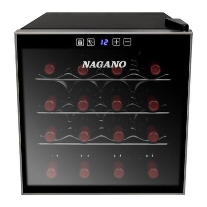 Imagem de Adega de Vinhos Climatizada 16 Garrafas 44 L Display Digital Bivolt