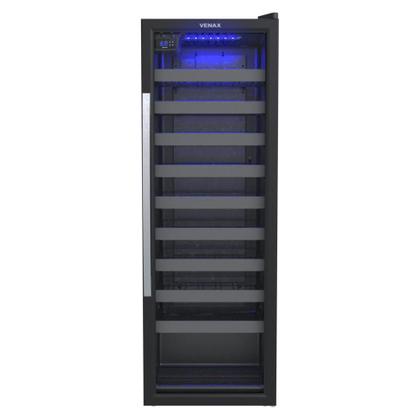 Imagem de Adega piubella cave 200 para 50 garrafas preto fosco 127 v