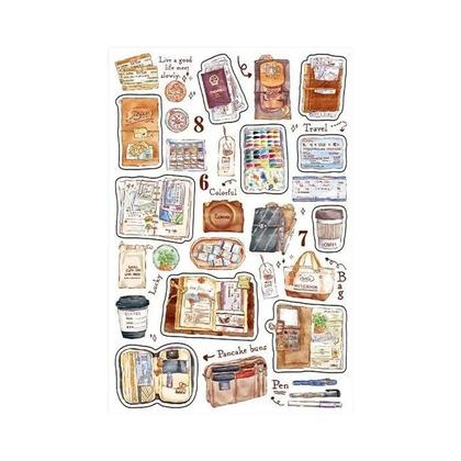 Imagem de Adesivos Fofos Para Scrapbooking, Diário, Álbum, Planejador, Artesanato, Colagem E Suprimentos Para