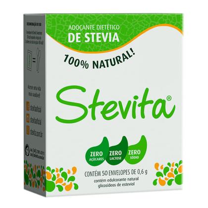 Imagem de Adoçante Stevita Stevia Pó com 50 Envelopes de 0,6g cada