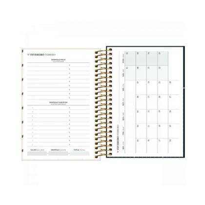 Imagem de Agenda 2025 Diaria Espiral West Village M5 Tilibra