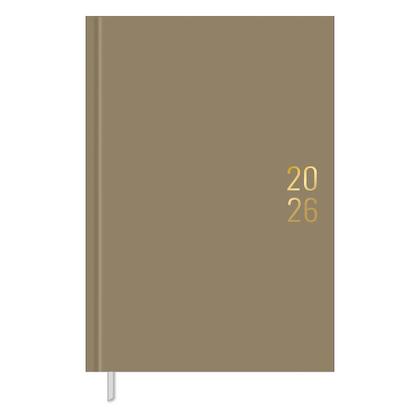 Imagem de Agenda Executiva Costurada Diária Napoli 2026 - Bege - Tilibra