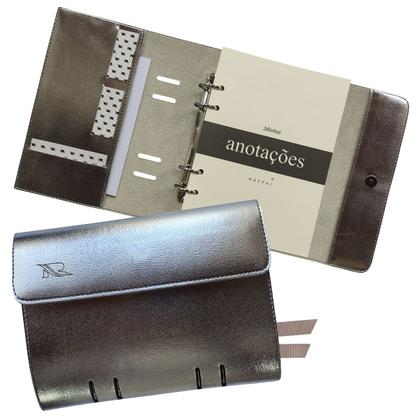 Imagem de Agenda Minhas Anotações 166-R Personalizada Raffai Couros