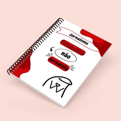 Imagem de Agenda Planner Profissões Cursos 2026 Meme Flork Jornalismo