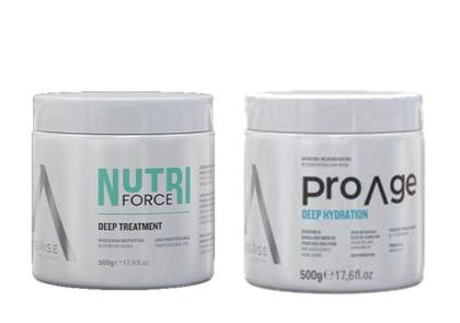 Imagem de Agilise Kit Cronograma Capilar Máscara Pro Age + Nutriforce