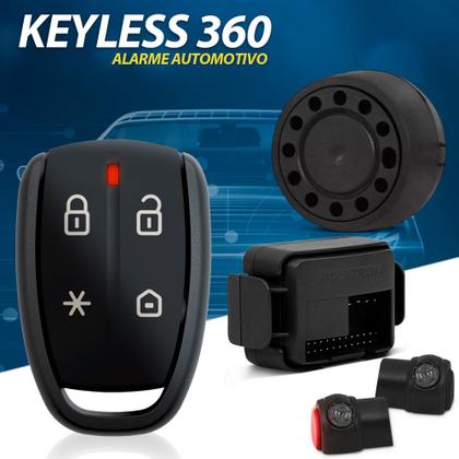 Imagem de Alarme Fiat Doblo 2001 2002 2003 2004 2005 2006 2007 Automotivo Controle Na Chave Original do Carro Keyless