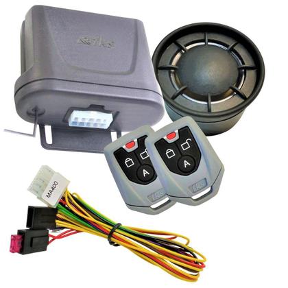 Imagem de Alarme Fks Moto Presenca Inteligente Com Controle Sensor Honda Sirene Compatível Central Vedada Corta Combustível