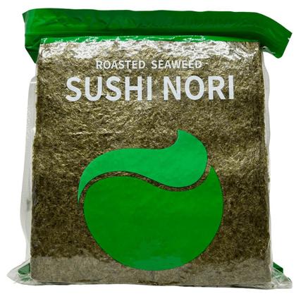 Imagem de Alga Marinha Nori Sushi Nori Green Verde Temaki 50 Folhas