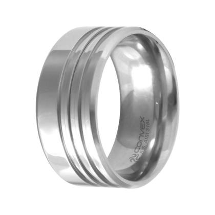 Imagem de Aliança de Namoro Chrome Triple 10mm