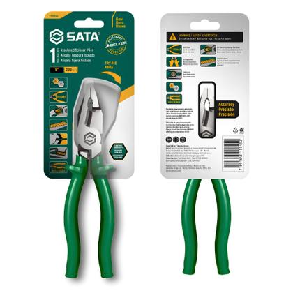 Imagem de Alicate Corte Tesoura Profissional Isolado 8 ST72504L Sata