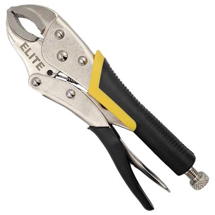 Imagem de Alicate de Pressão 9 Polegadas Curvo Cabo Emborrachado