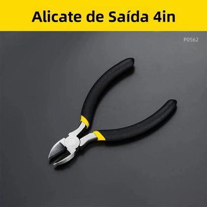 Imagem de Alicate Diagonal Universal De 4 a 6 Polegadas Cortador De Fios Ferramenta Multifuncional Mini Para