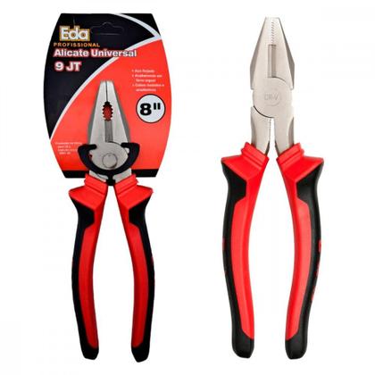 Imagem de Alicate Universal Eda 8'' Profissional Cromo Vanadio - 9Jt