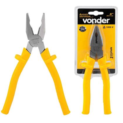 Imagem de Alicate Universal Profissional 8 Polegadas Eletricista 1000v Vonder