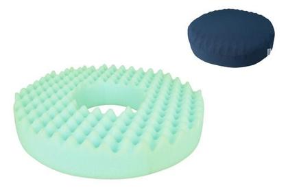 Imagem de Almofada Casca De Ovo Redonda Orifício Escaras Capa Perfetto