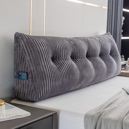 Imagem de Almofada de leitura Bed Rest Activance Large Triangular Grey