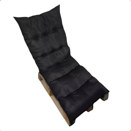 Imagem de Almofada Futon Cadeira Colchonete Futton Sofá Pallet Grande Espreguiçadeira