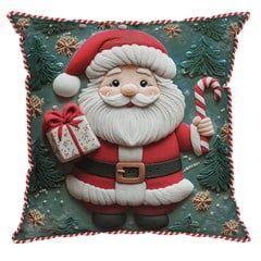 Imagem de Almofada Natalina papai noel com Cordão 345548