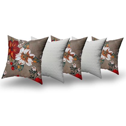 Imagem de Almofadas Decorativas 5 Unidades Com Ziper e Refil Silicone