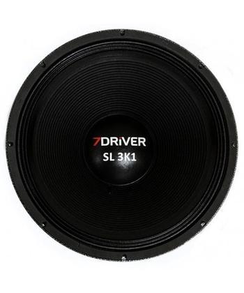 Alto falante 7 driver woofer sl 3k1 1550 rms 18 polegadas