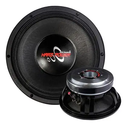 Alto falante woofer hp 1850 12 polegadas 4 ohms hard power