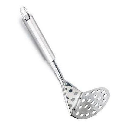 Imagem de Amassador De Batatas Aço Inox Reforçado Kehome Linha Luxo 27,5 Cm