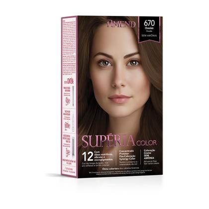 Imagem de Amend - KIT TONALIZANTE AMEND SUPÉRIA COLOR 670 CHOCOLATE
