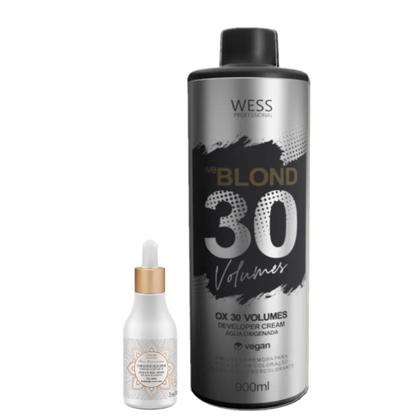 Imagem de Amend Óleo Marroquino 75ml + Wess Ox 30 Vol. 900ml