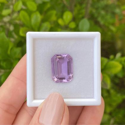 Imagem de Ametista Lilás Retangular 11,28ct