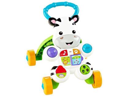 Imagem de Andador para Bebê de Empurrar Musical Fisher-Price - Zebra DLH48