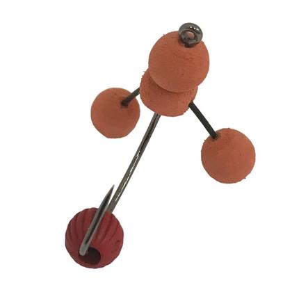 Imagem de Anteninha Tamba 9mm Anzol2/0 Sasame Pitanga Ref.670- Bóias Barão