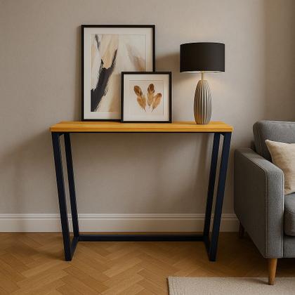 Imagem de Aparador De Madeira Estilo Industrial Buffet Sala Jantar Decorativo Casa Apartamento Decoração Objetos Café Coffee