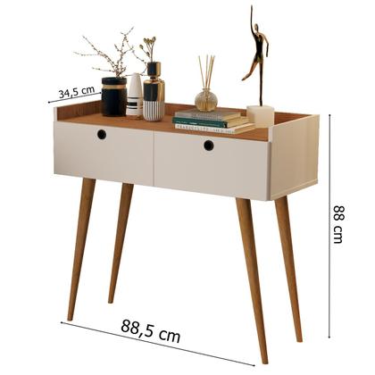 Imagem de Aparador Sala Estilo Retrô 2 Portas Conde Várias Cores - JM Casa dos Móveis