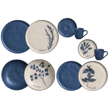 Imagem de Aparelho de Jantar 10 Peças Porto Brasil Bio Stoneware Cafezinho - 2 Lugares